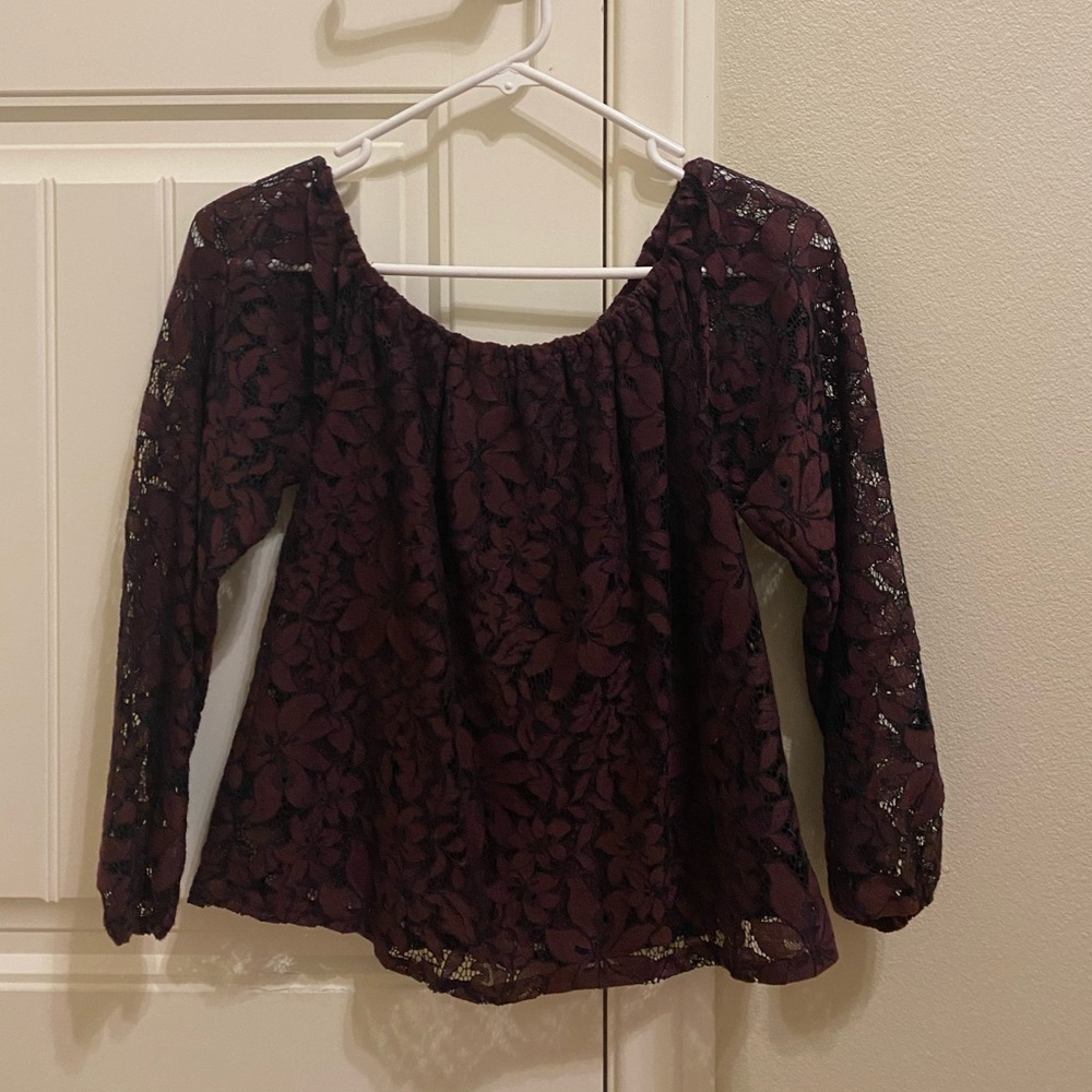 women’s off the shoulder top